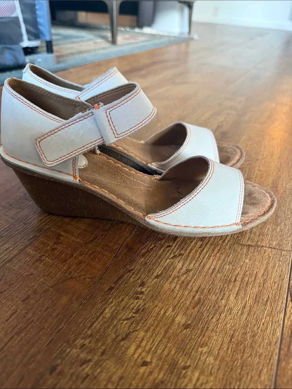 Clarks Wedge Heels Size 7.5